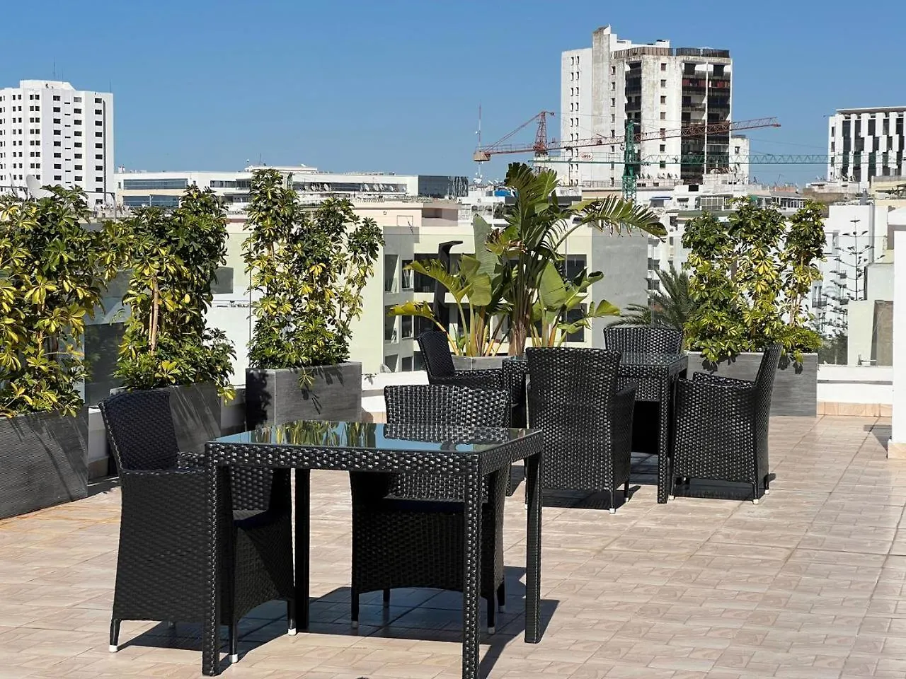 Appartement Luxe Avec Vue Sur Twin Center - Quartier Des Palmiers, 卡萨布兰卡 公寓